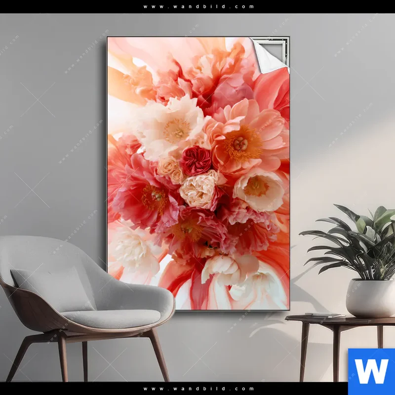 Spannbild | Florale Explosion | Hochformat