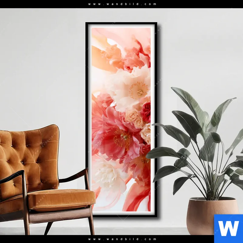 Poster | Florale Explosion | Schmal
