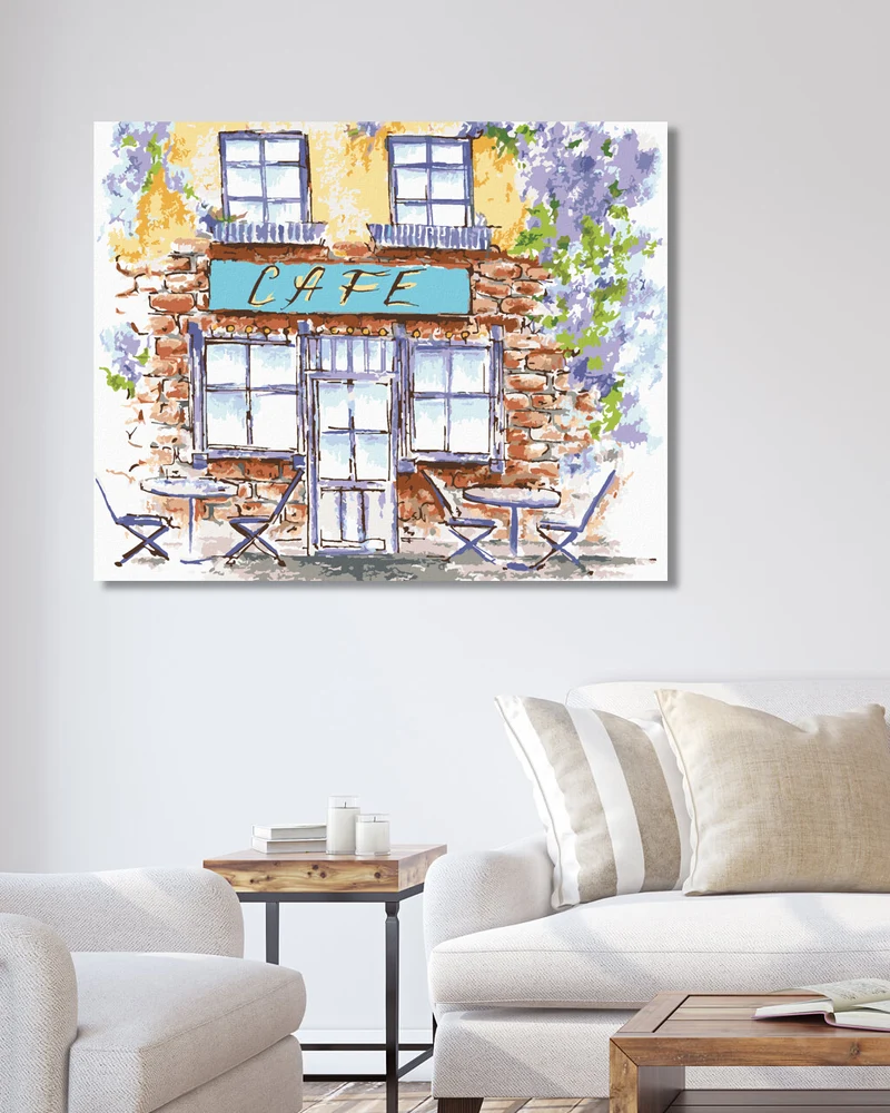 Diamond painting - EIN ALTES CAFÉ IN DER PROVENCE