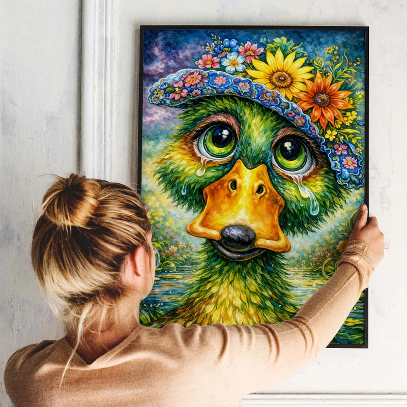 5D Diamond Painting – Marla Tränen der Sonnenblume