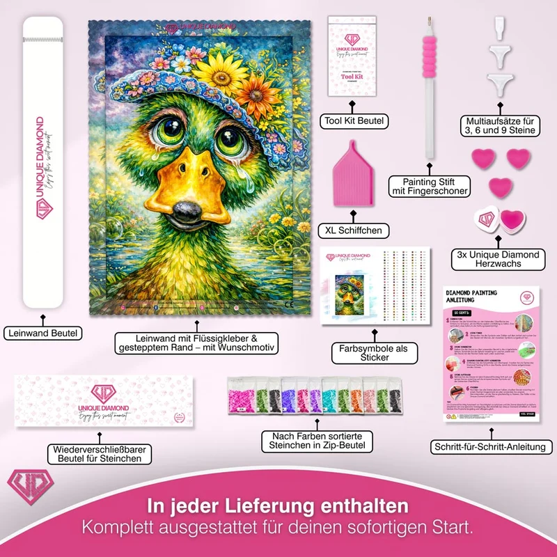 5D Diamond Painting – Marla Tränen der Sonnenblume