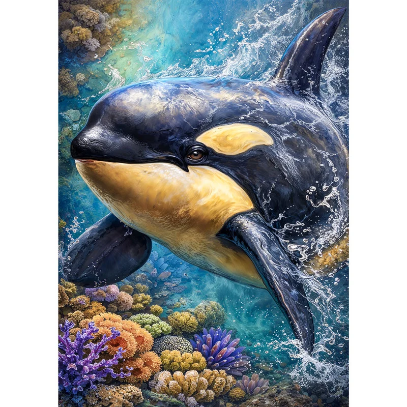 5D Diamond Painting – Kaelan Wächter der Tiefsee