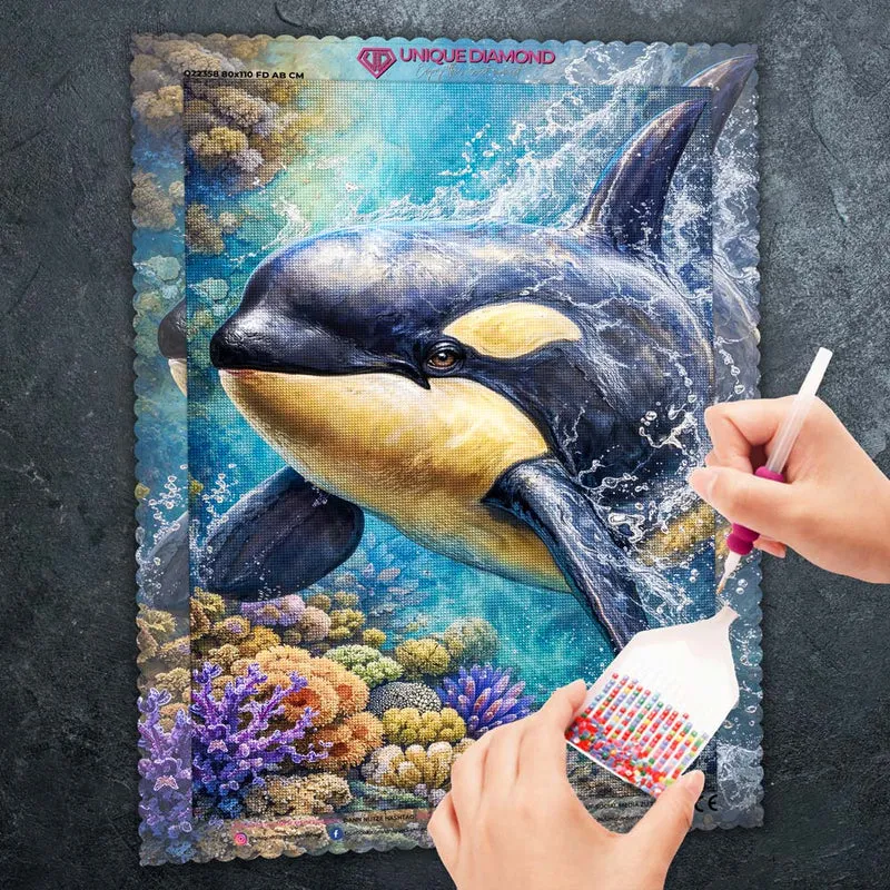 5D Diamond Painting – Kaelan Wächter der Tiefsee