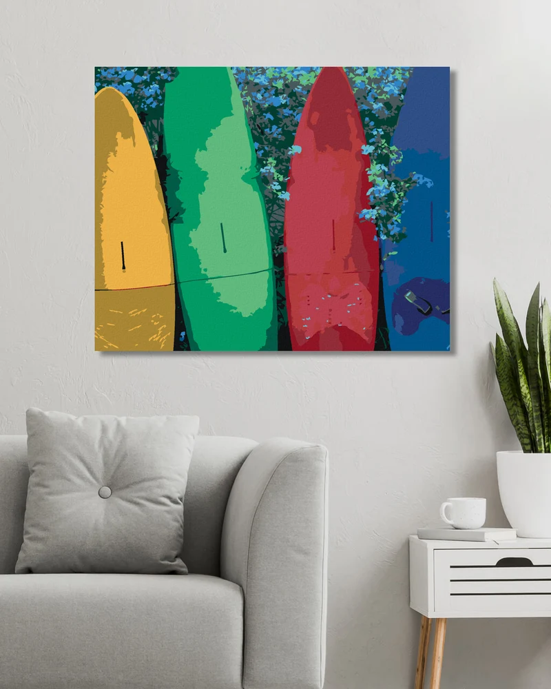 Diamond painting - SURFBRETTER (DENNIS FRATES)