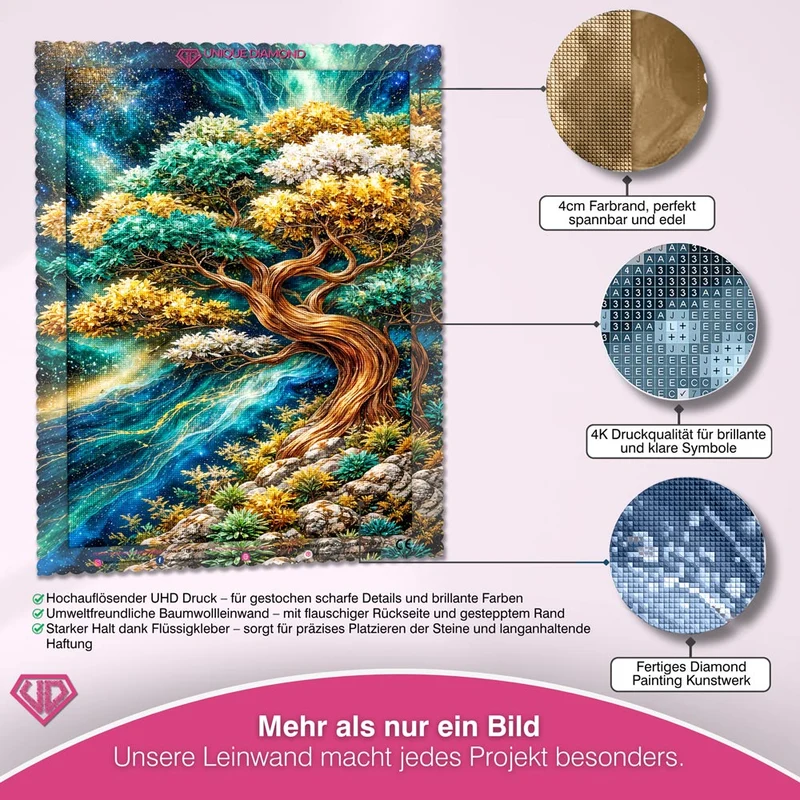 5D Diamond Painting – Cosmic Tree of Harmony