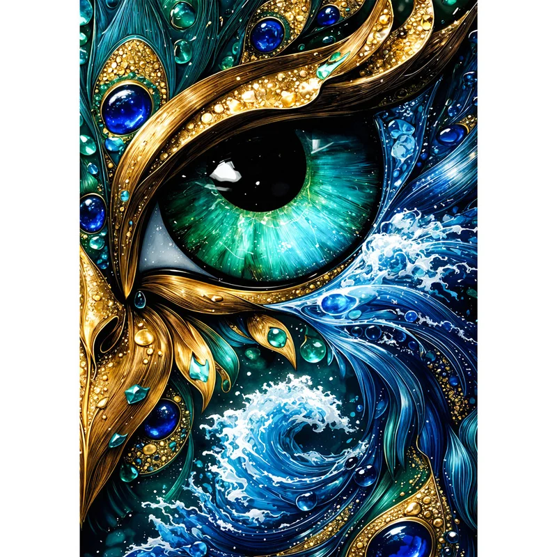 5D Diamond Painting – Ocean Eye Majesty