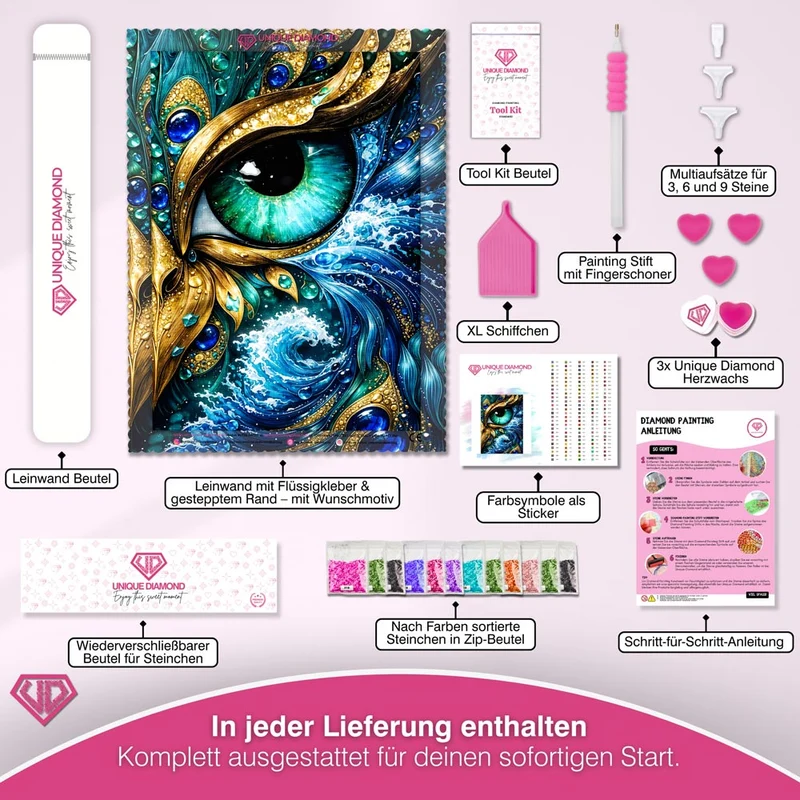 5D Diamond Painting – Ocean Eye Majesty