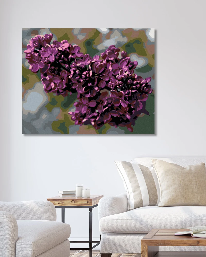 Diamond painting - FLIEDER