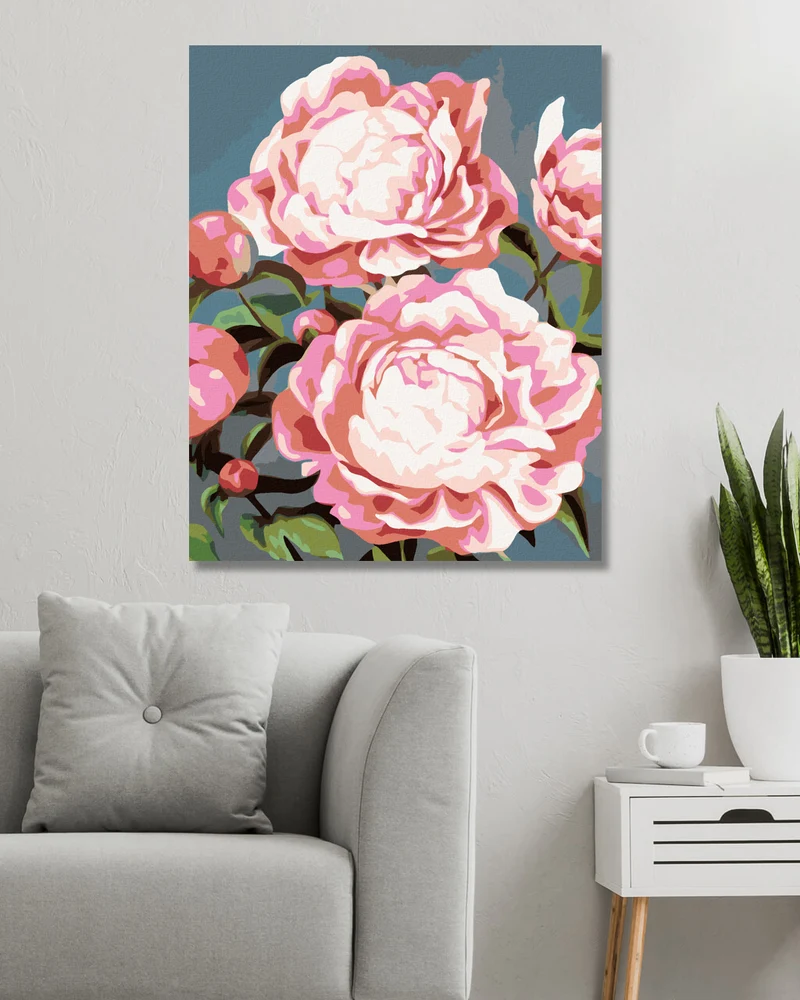Diamond painting - PFINGSTROSEN 5 (MYROSLAVA VOLOSCHUK)