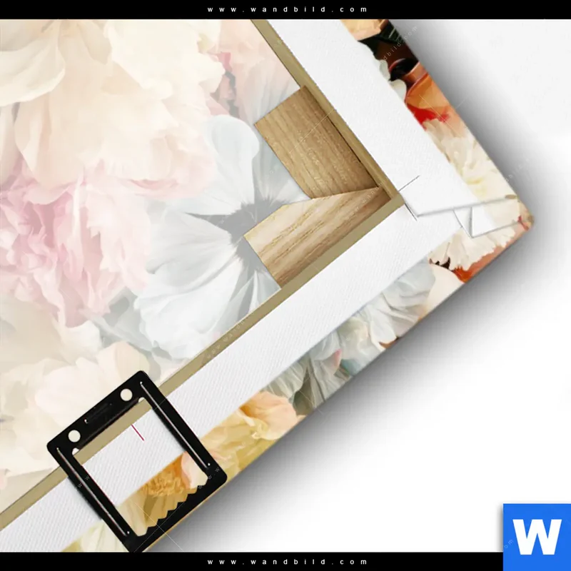 Leinwandbild | Florale Diva | Hochformat
