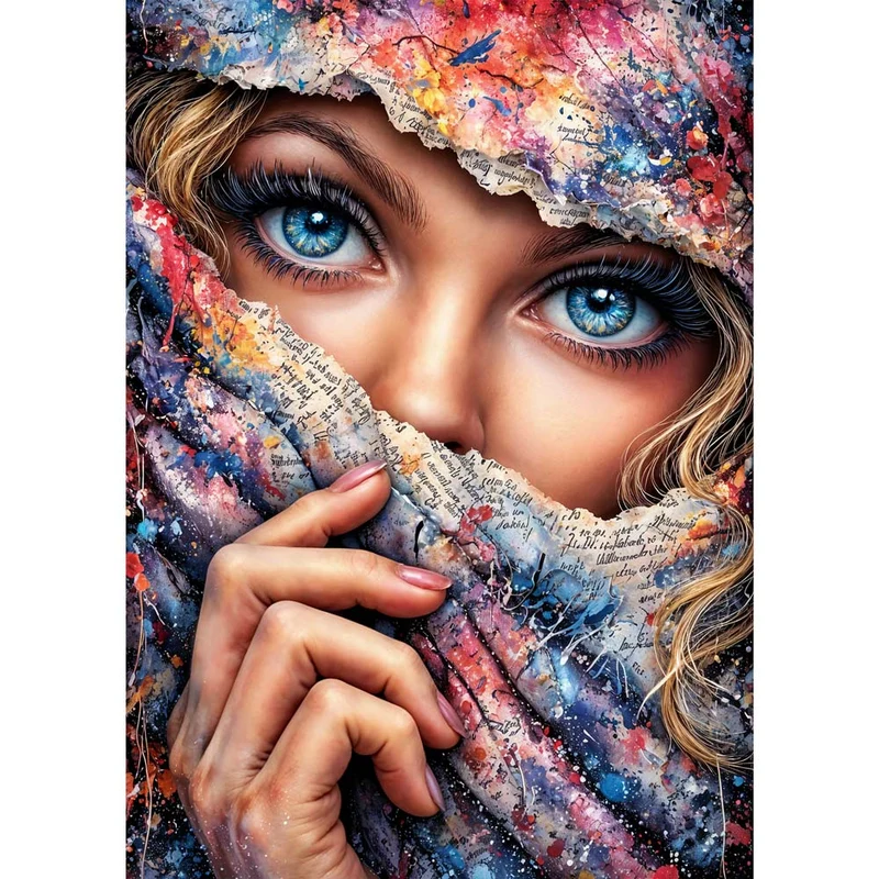 5D Diamond Painting – Eyes of Imagination