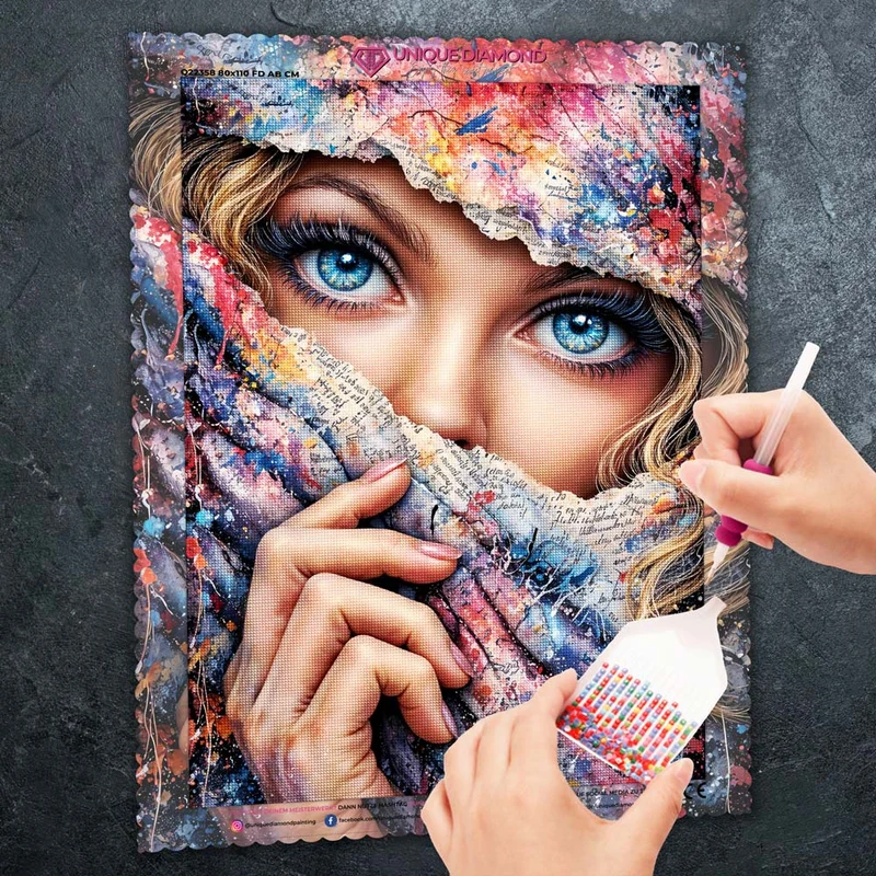 5D Diamond Painting – Eyes of Imagination