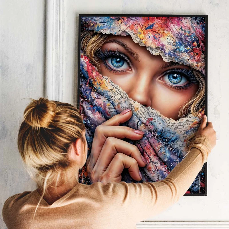 5D Diamond Painting – Eyes of Imagination