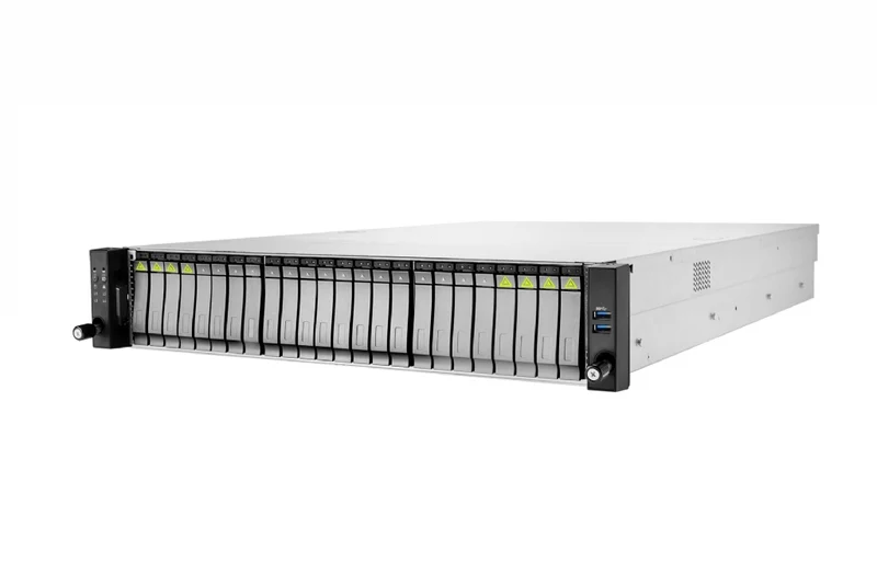 In-Win IW-RS224-07 - 2U Server Chassis with 24x SATA/SAS/NVMe Hot-Swap Bays - Includes 800W CRPS Redundant PSU and Rail Kit