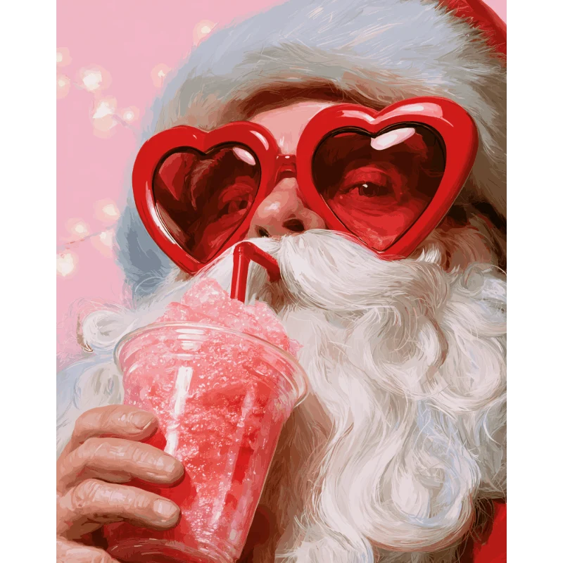 Cooler Weihnachtsmann