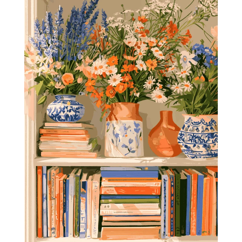 Blumen-Leseecke