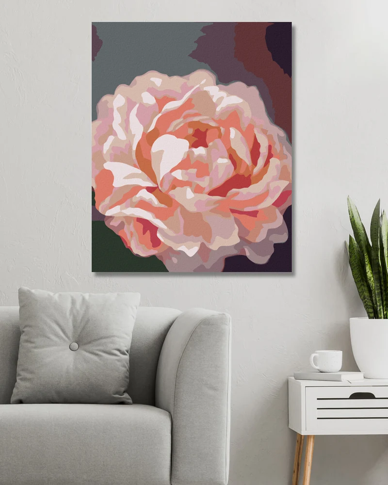 Diamond painting - PFINGSTROSEN 6 (MYROSLAVA VOLOSCHUK)