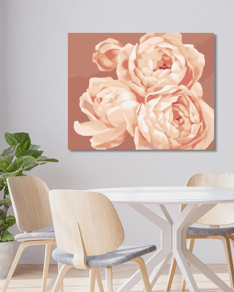 Diamond painting - PFINGSTROSEN 2 (MYROSLAVA VOLOSCHUK)