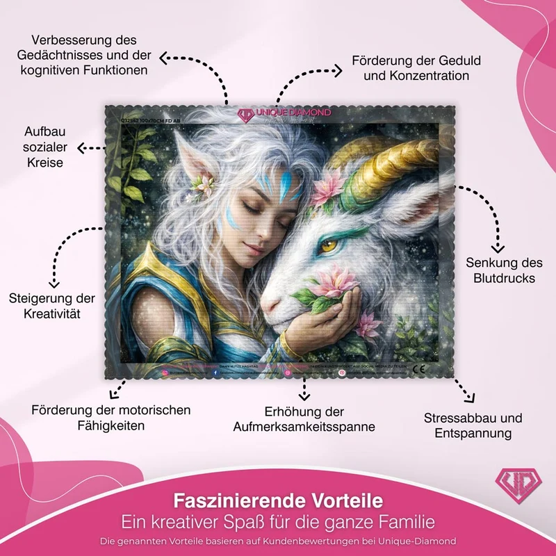 5D Diamond Painting – Guardian of the Moonlight