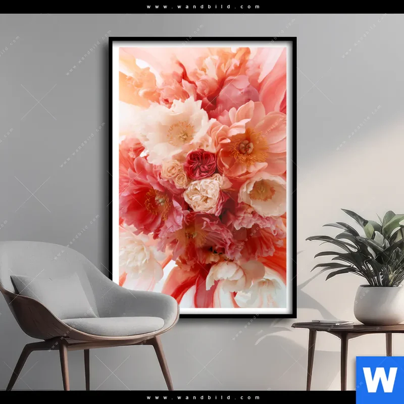 Poster | Florale Explosion | Hochformat