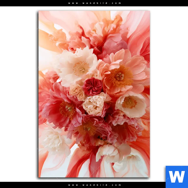 Poster | Florale Explosion | Hochformat