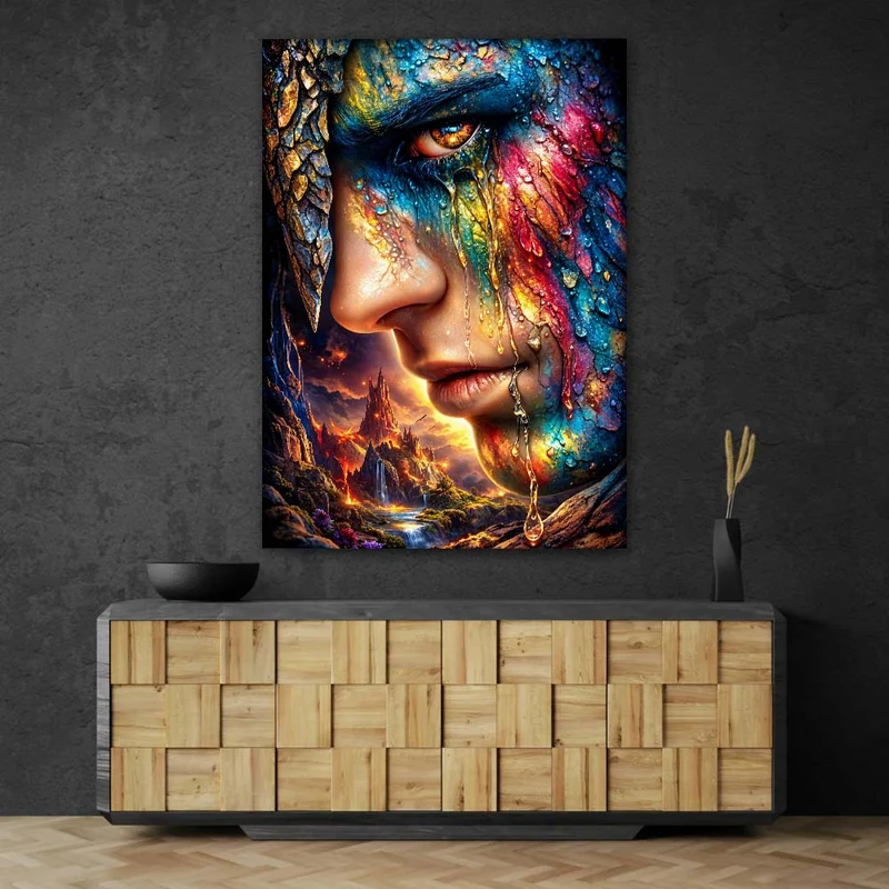 5D Diamond Painting – Tears of the Fire Realm