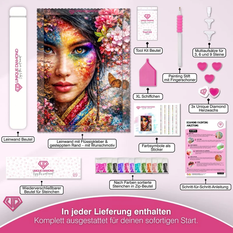 5D Diamond Painting – Spirit of Colors