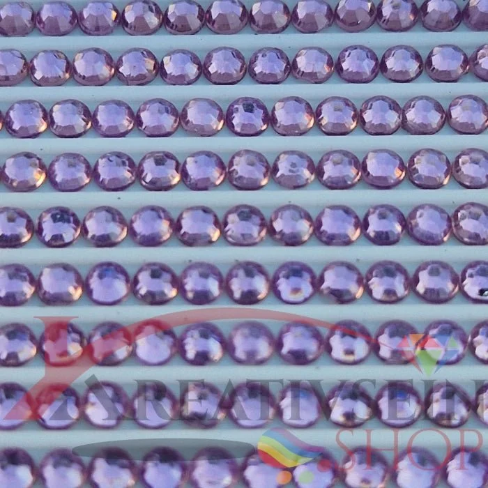 DMC 210 Lavender MED - rund Steine - Strass - Diamond Painting