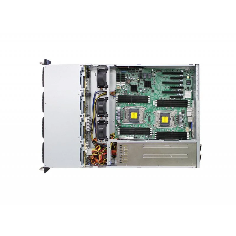 AIC 2U 12G Storage Chassis 12 x 3.5" Tool-Less Hot-Swap + 2 x 2.5" Internal and an 800W Redundant PSU (Rails Included) * 7 x Low Profile