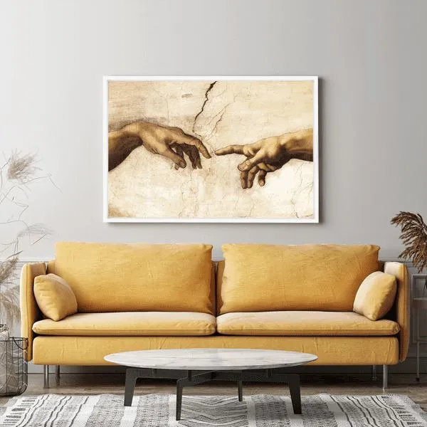 Diamond Painting Strass Special - XL Die Erschaffung Adams