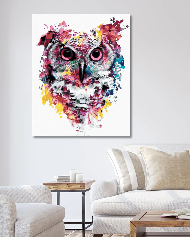 Diamond painting - BUNTE EILE