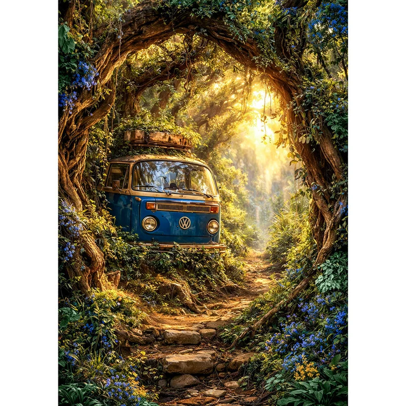 5D Diamond Painting – Wanderlust Dreams