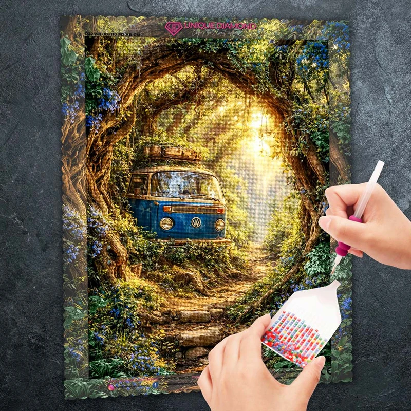 5D Diamond Painting – Wanderlust Dreams