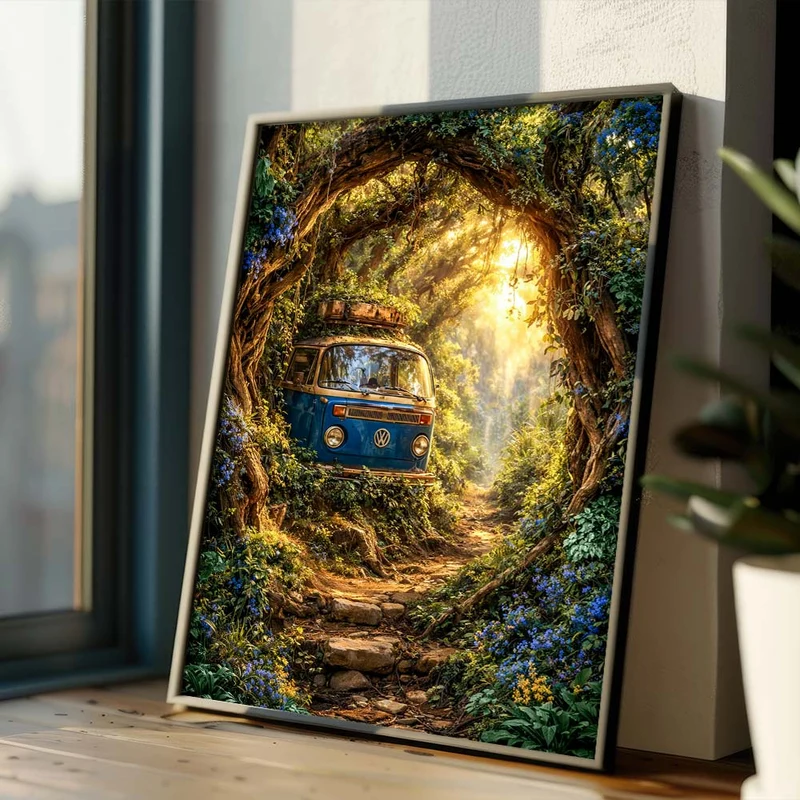5D Diamond Painting – Wanderlust Dreams