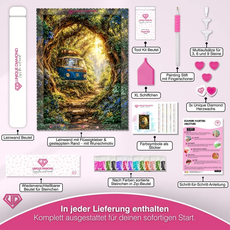 5D Diamond Painting – Wanderlust Dreams