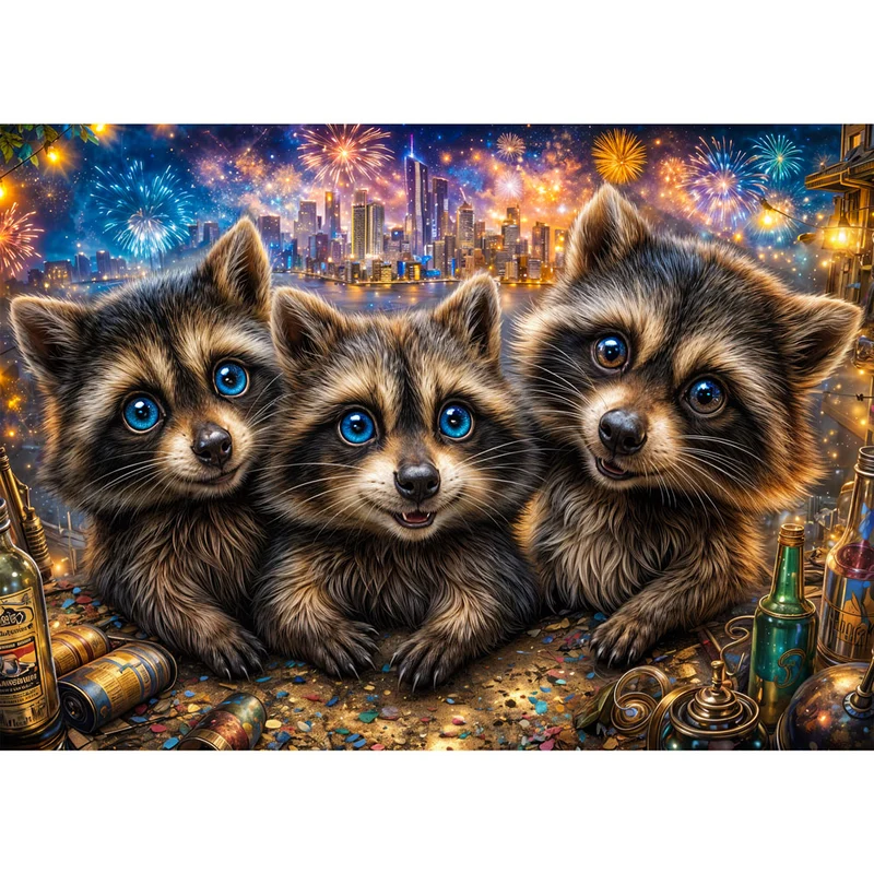 5D Diamond Painting – Midnight Mischief