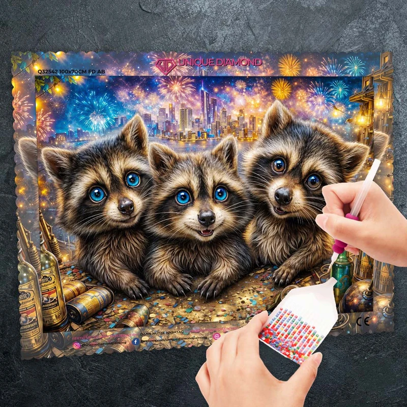 5D Diamond Painting – Midnight Mischief