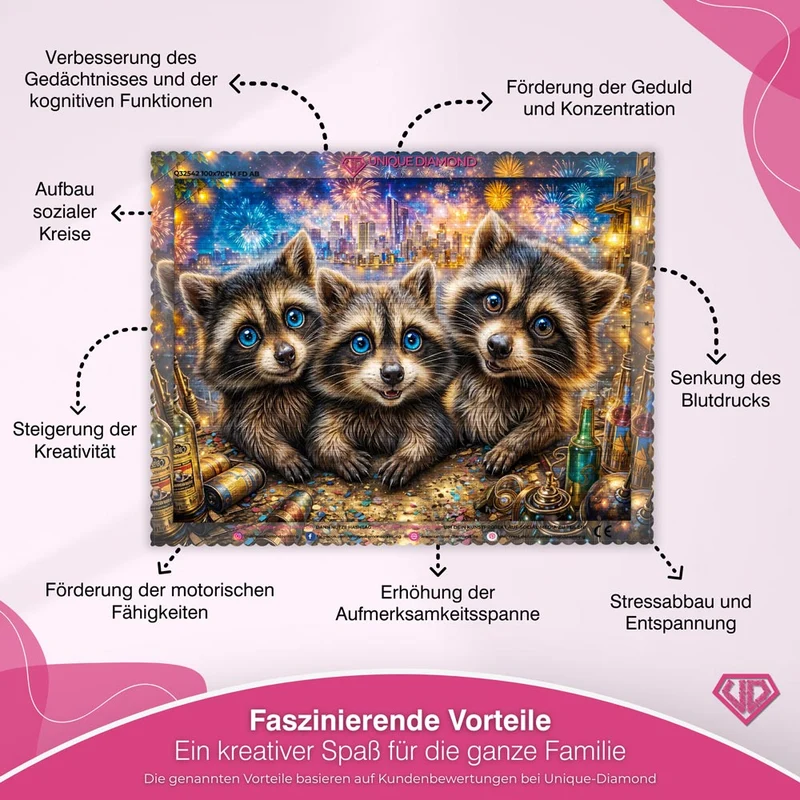 5D Diamond Painting – Midnight Mischief