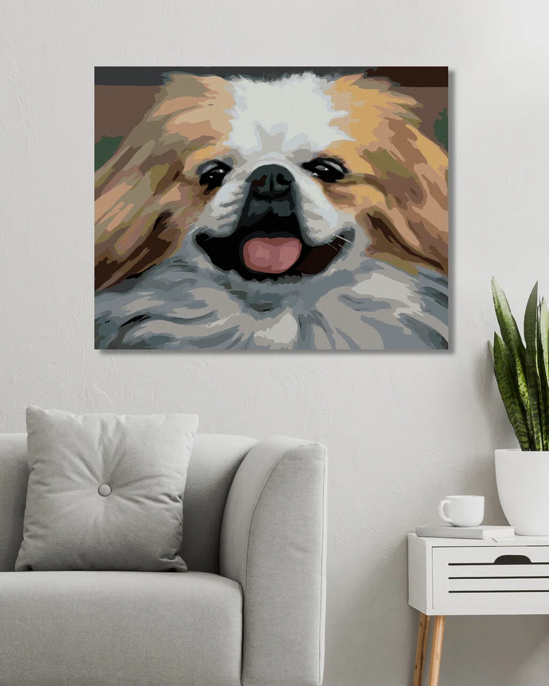 Diamond painting - HUND - PORTRÄT (D. RUSTY RUST)
