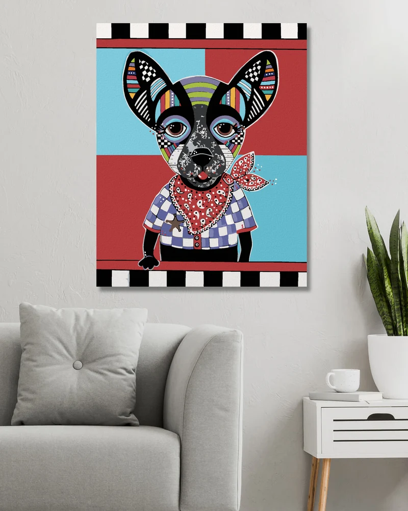 Diamond painting - HUND CHIHUAHUA (JONNA JAMES)