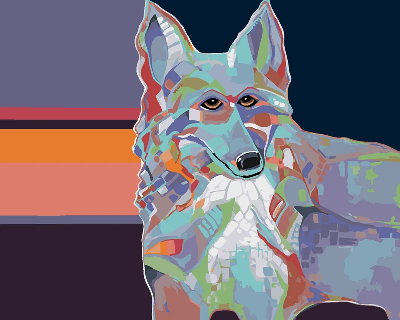 Diamond painting - HUND COLLIE (JONNA JAMES)