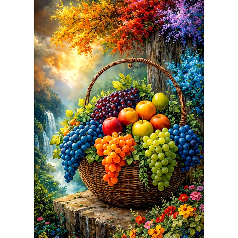 5D Diamond Painting – Harvest of Colors