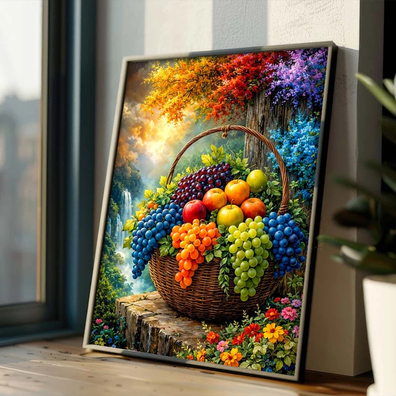 5D Diamond Painting – Harvest of Colors