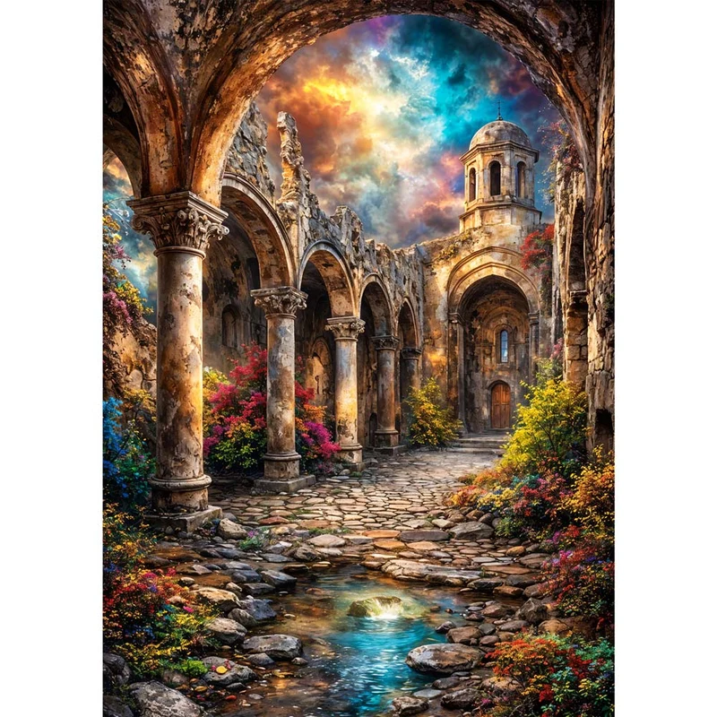 5D Diamond Painting – Lost Sanctuary