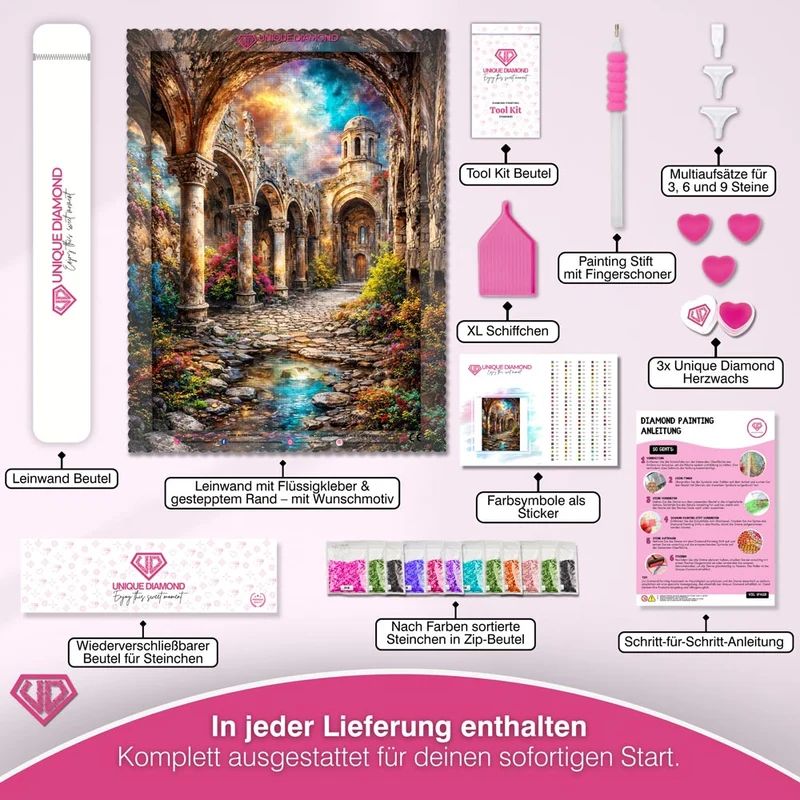 5D Diamond Painting – Lost Sanctuary
