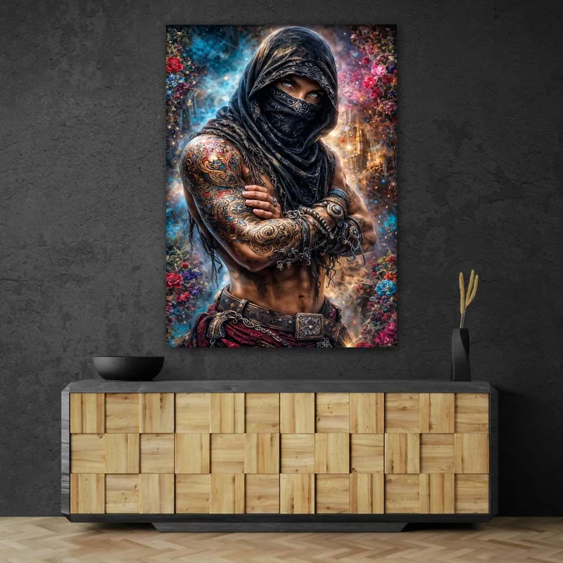 5D Diamond Painting – Mystic Desert Warrior