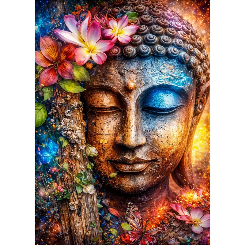 5D Diamond Painting – Cosmic Buddha