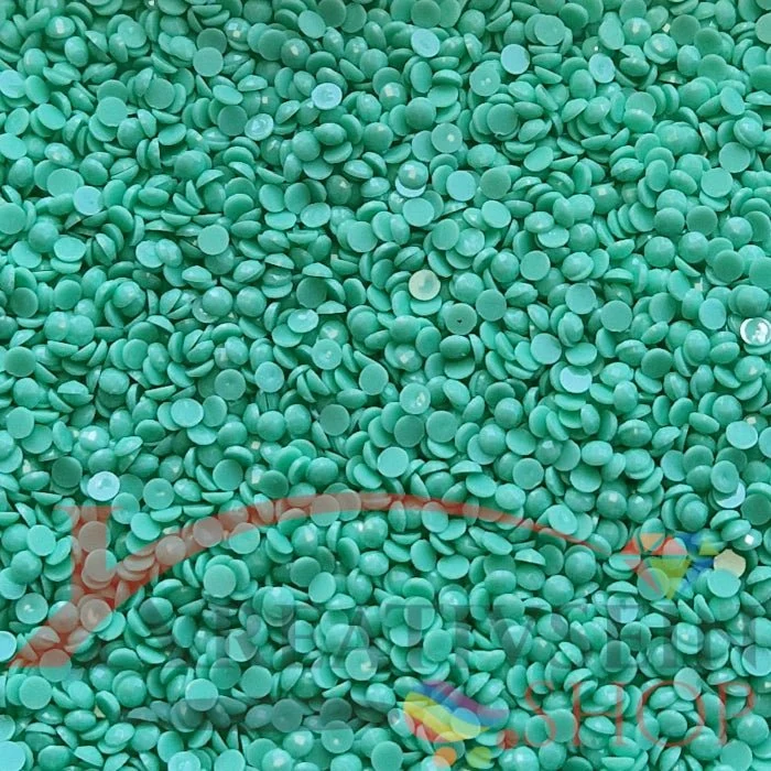 DMC 954 Nile Green - runde Steine - Diamond Painting