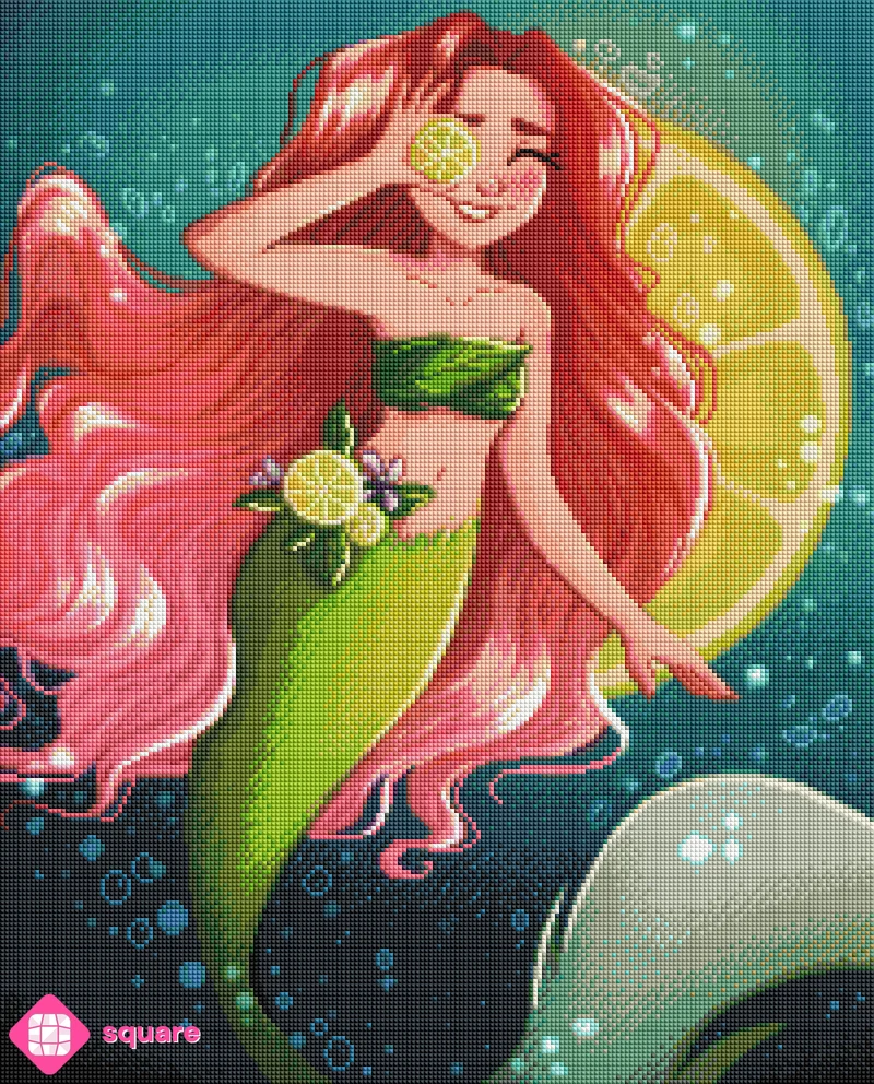 Diamond Painting - Femke Deborah - Lemon Mermaid