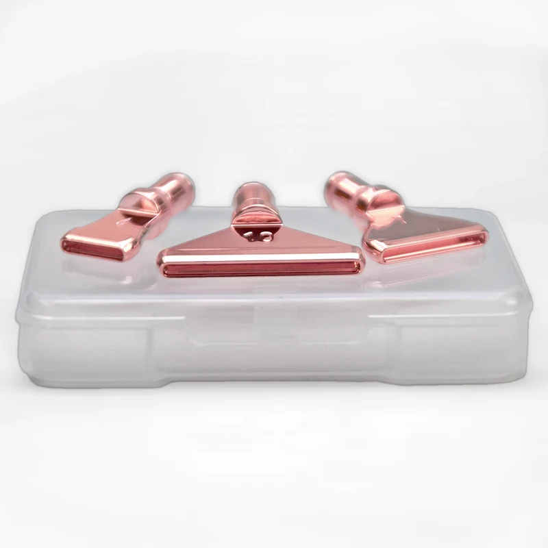 3er Set Metall-Aufsätze für Diamond Painting Stifte zum Stecken – Rosé